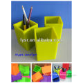 rubber pen container in promotion gifts square pen holder